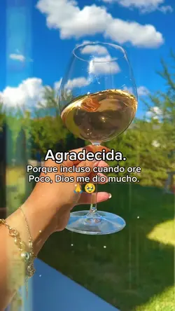 Agradecida 