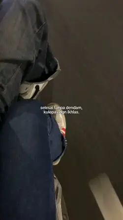 selesai tanpa dendam