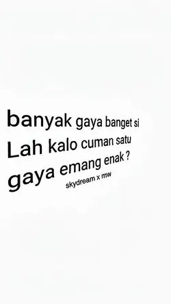 banyak gaya banget