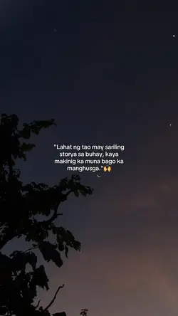 bago ka manghusga