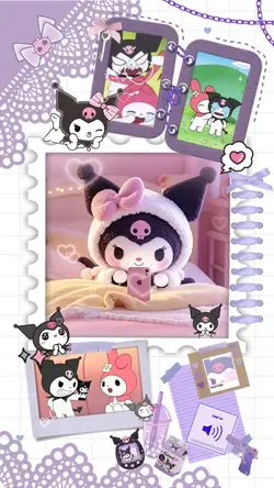 クロミ💜コラージュ
