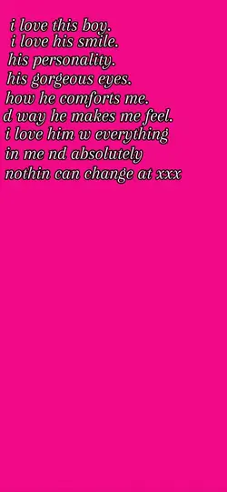I love this boy 🩷