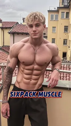 sixpack shirtless