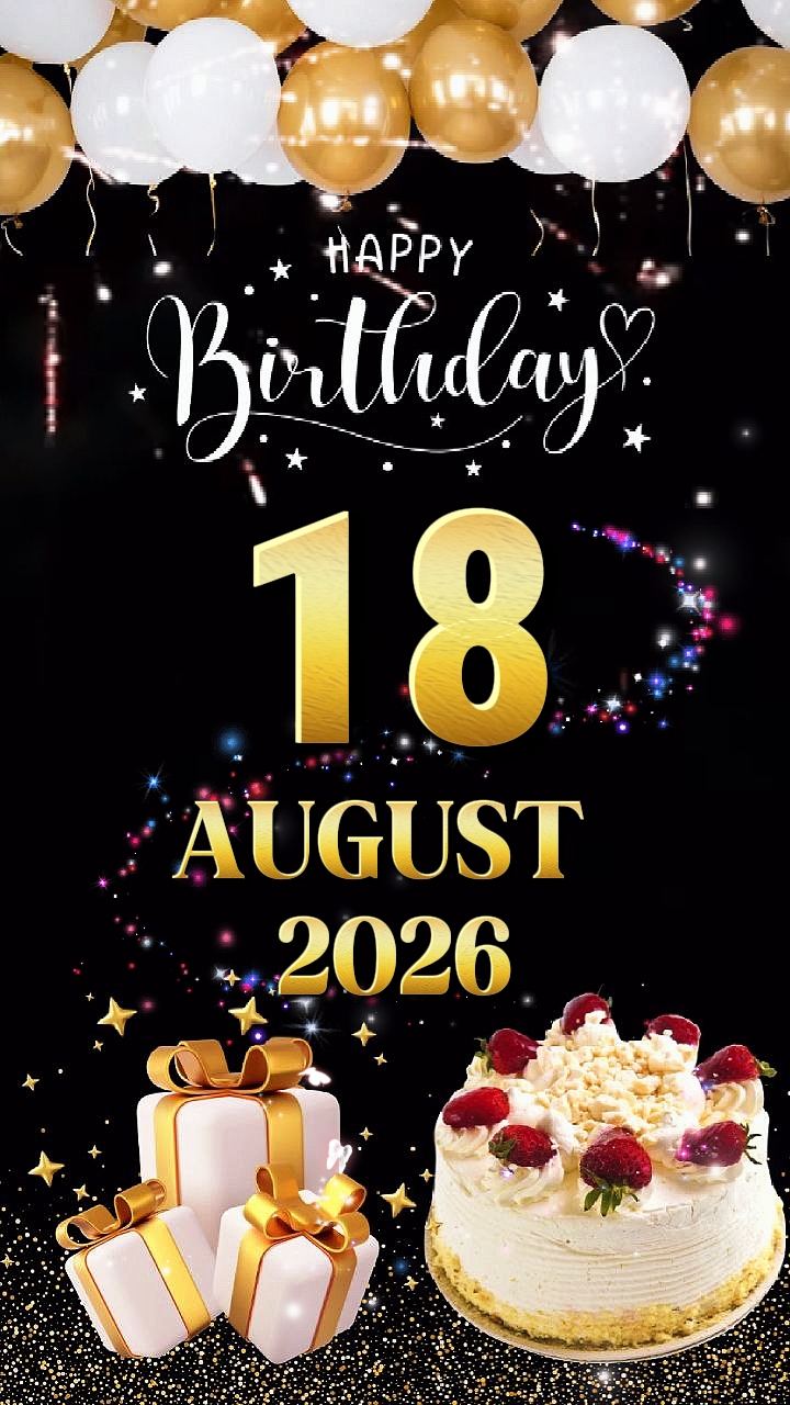 Birthday 18 August 