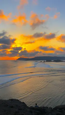 Video sunset estetik