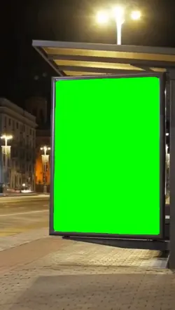 tela verde anuncio
