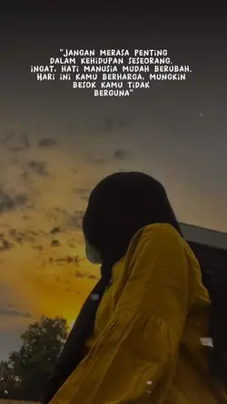 Jangan Merasa Pnting