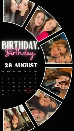 BIRTHDAY 28 AUGUST