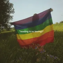 "reading is boring"