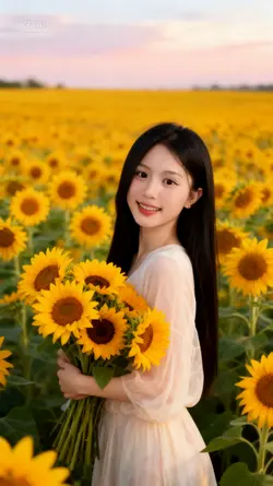 AI cánh đồng hoa