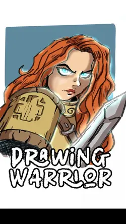 Drawing warrior 