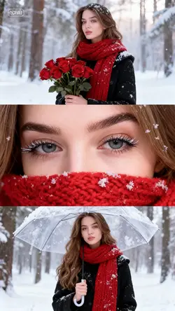 Schneefotoshooting 