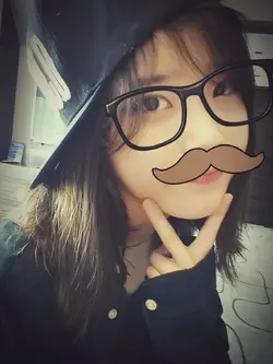 moustache sticker
