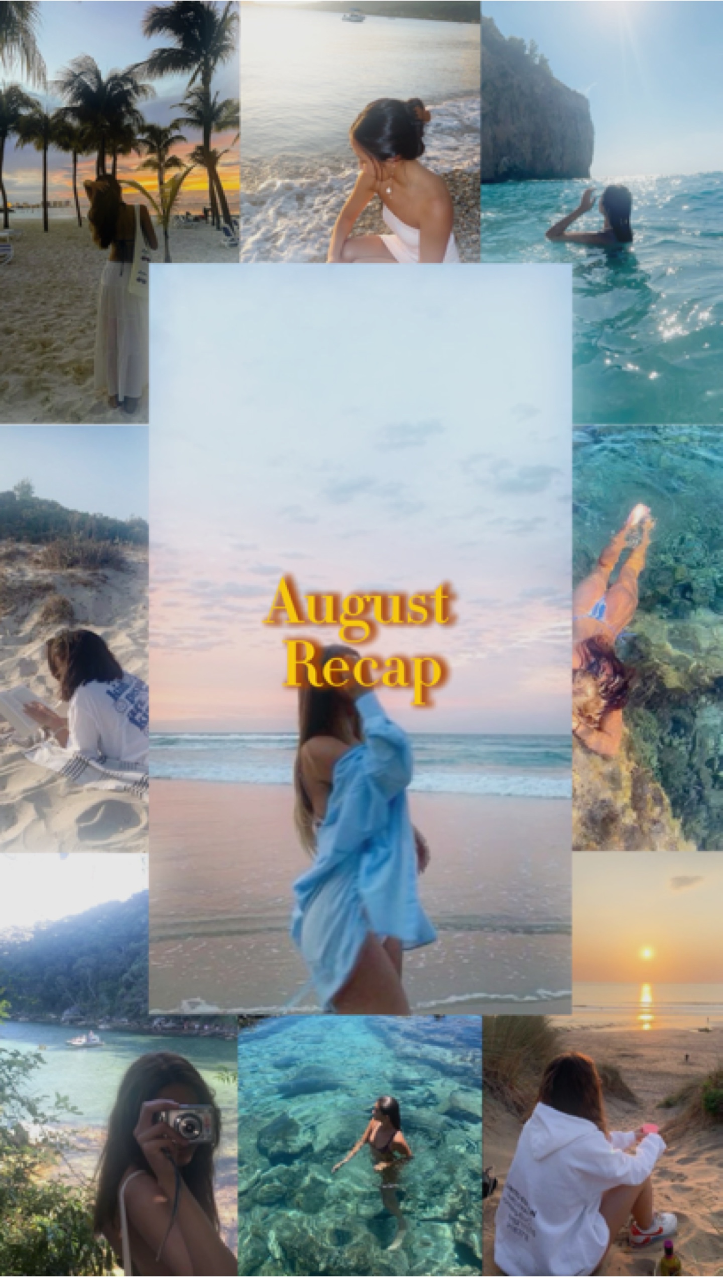 🐚August Recap☀️