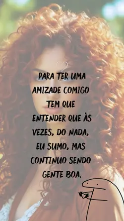 amizade comigo 