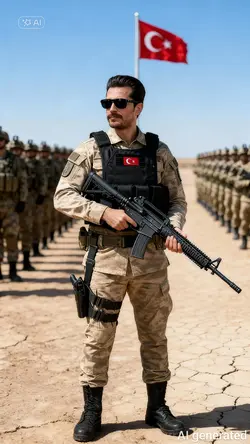 asker erkek şablonu