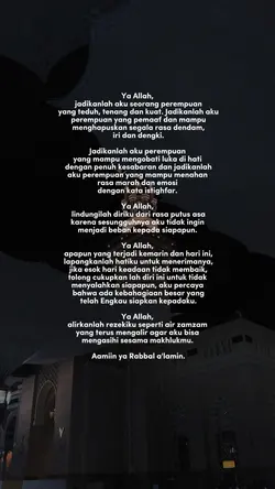 Doa untuk diriku