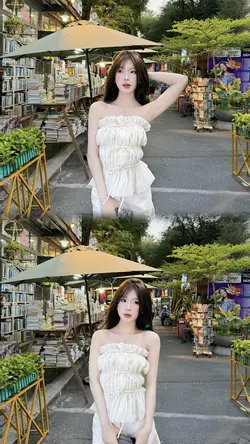 Mẫu 2 ảnh 1 khung