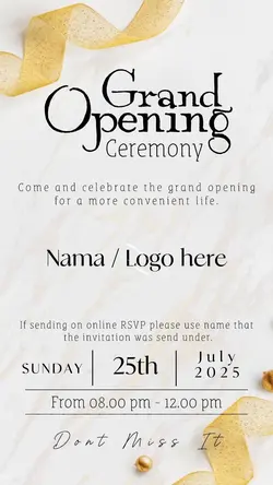 Grand Opening