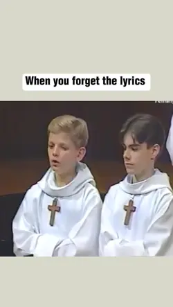 You forget the lyric