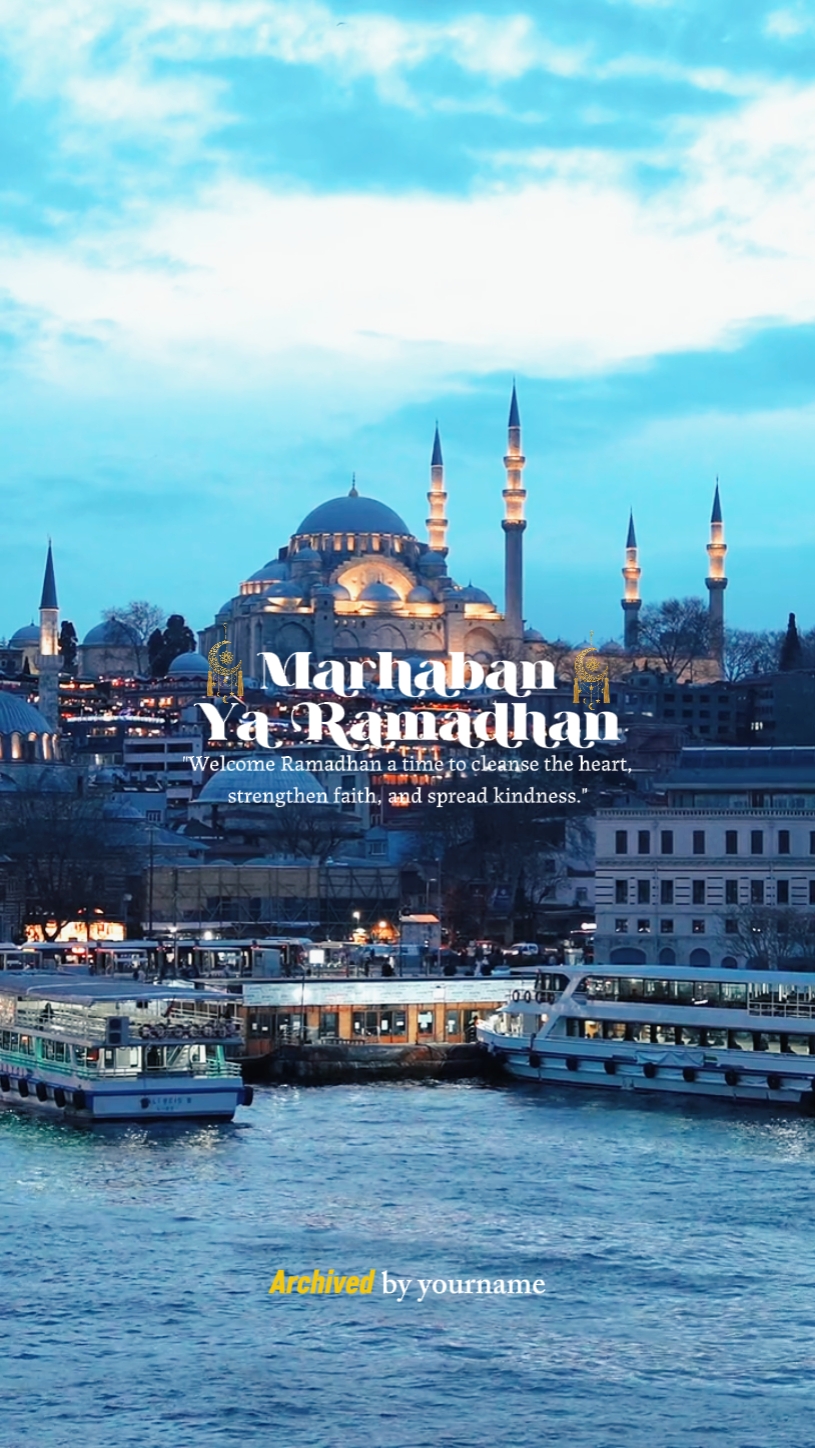 Marhaban Ya Ramadhan