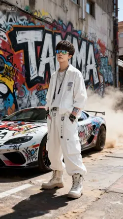 Ảnh chụp cùng xe AI