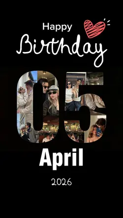BIRTHDAY 5 APRIL