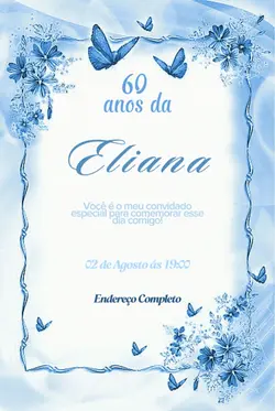 Convite Aniversário