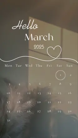 Hello March ❥