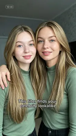 Celebrity twin