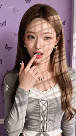 AI wearing braces