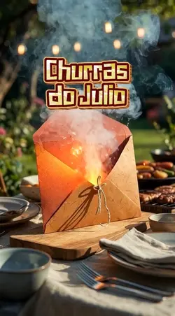 Convite Churrasco 