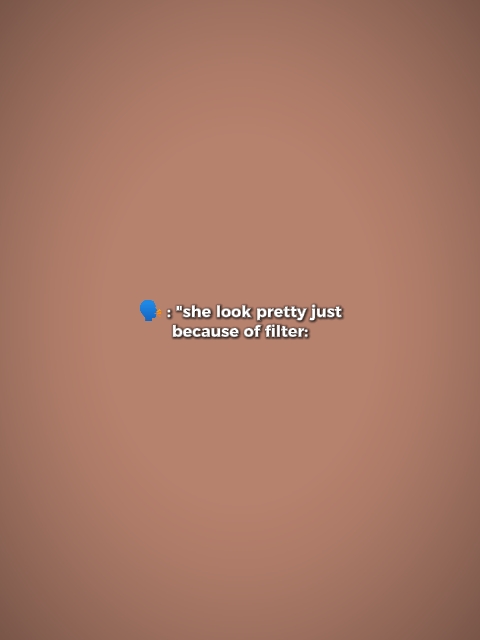 joli filtre bcuz?