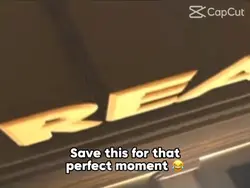 Save for moment