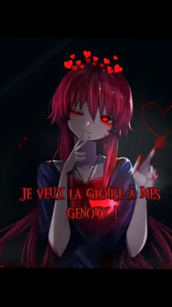 Je veux la gloire...