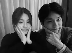 foto with soobin 