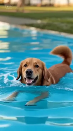 Swimming Dog Ai
