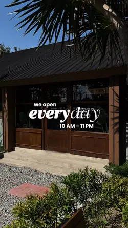 we are open cafe
