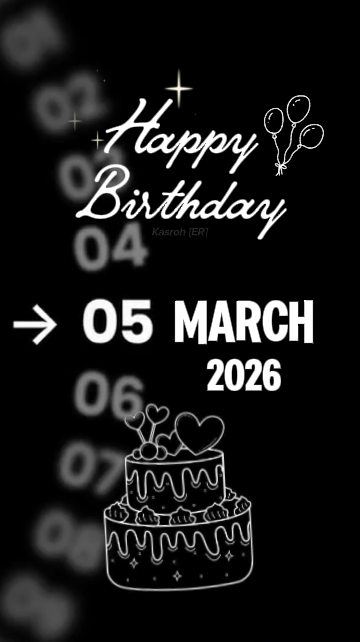 BIRTHDAY MARCH 05