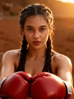 ai women fighter