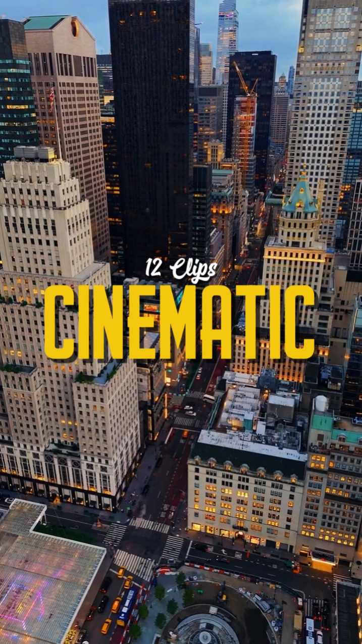 12 CLIPS CINEMATIC
