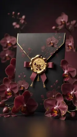 Convite Orquídea