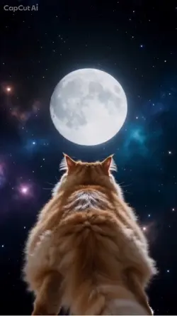 Cat farts to moon