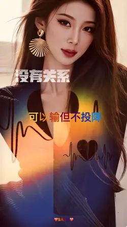 可以输但不投降