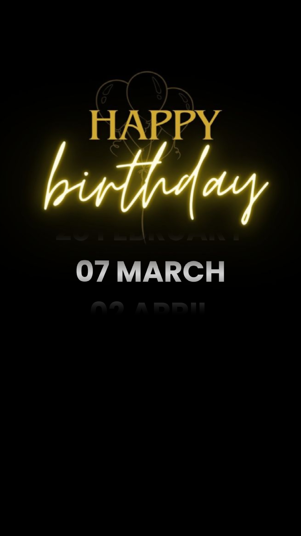 ANIVERSÁRIO 7 DE MARÇO 