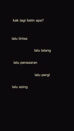 Lalu mau apalagi
