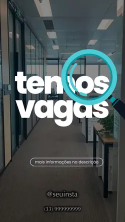 TEMOS VAGAS 