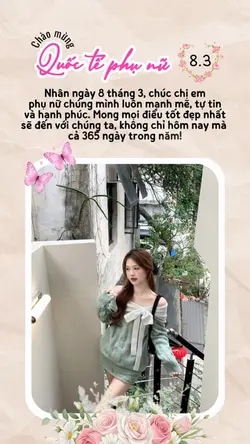 Mẫu 8/3 5 ảnh