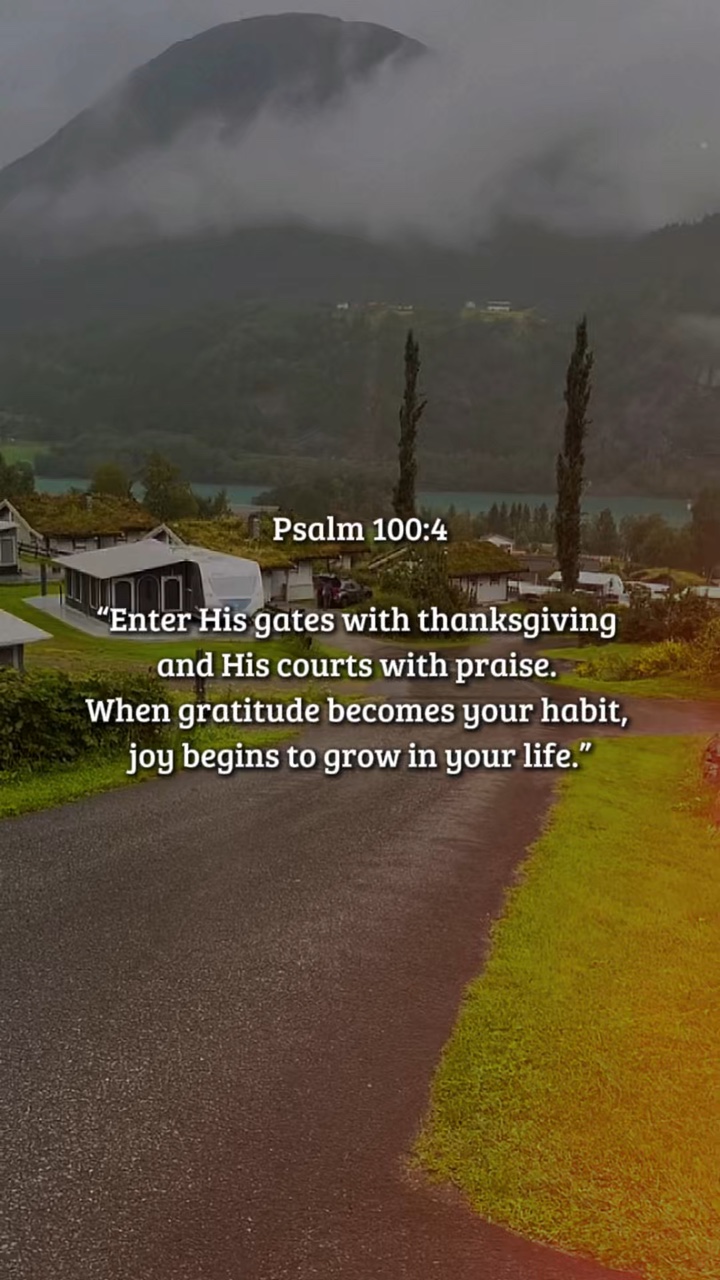 Mezmur 100: 4