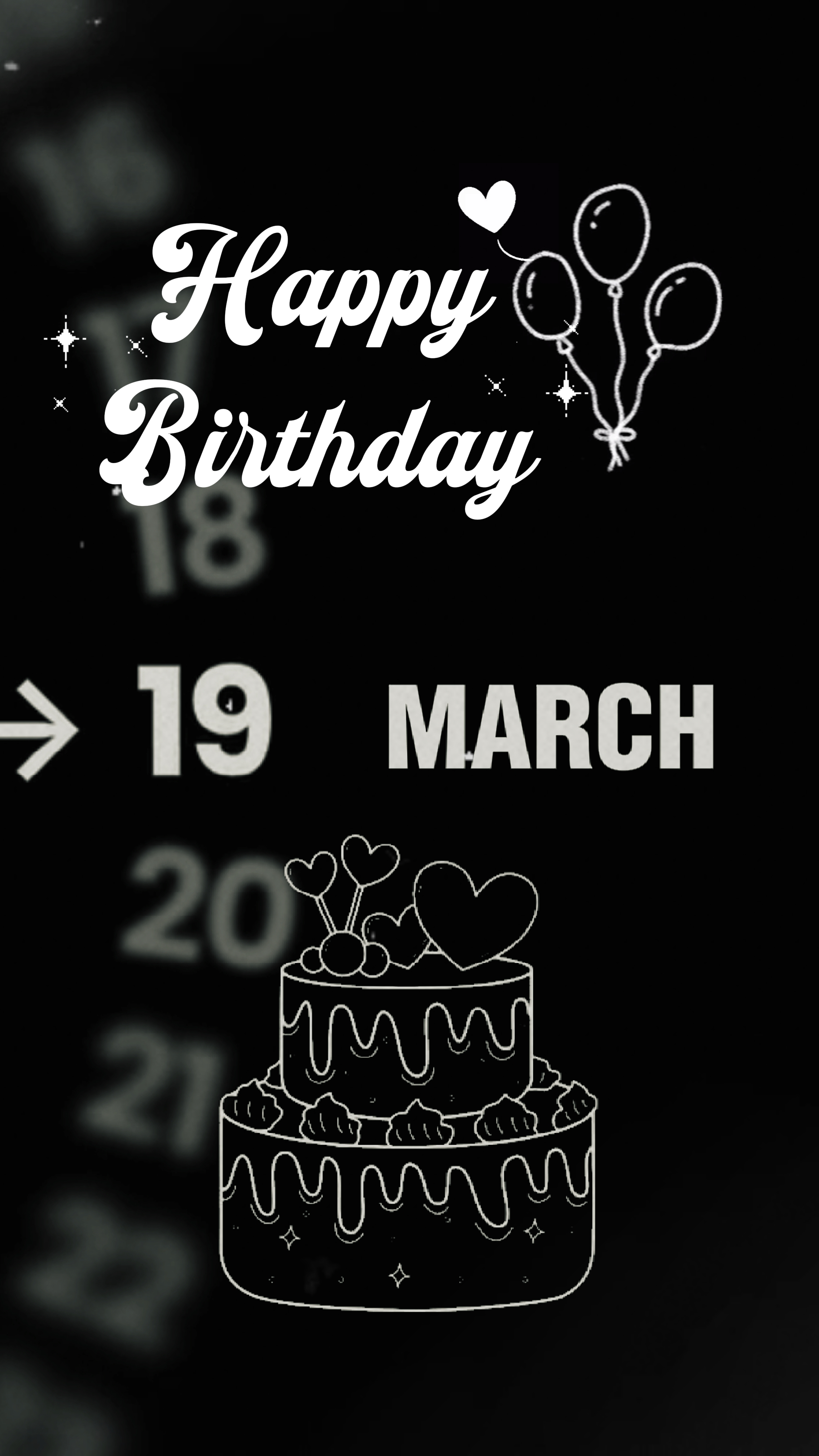 19 DE MARZO CUMPLEAÑOS